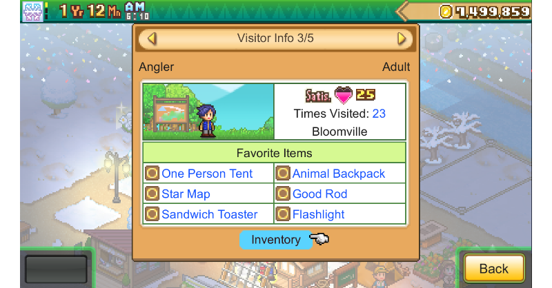 kairokun2010's tweet photo. Create and customize your own campground in this charming pixel art sim game.

Add to your wishlist.