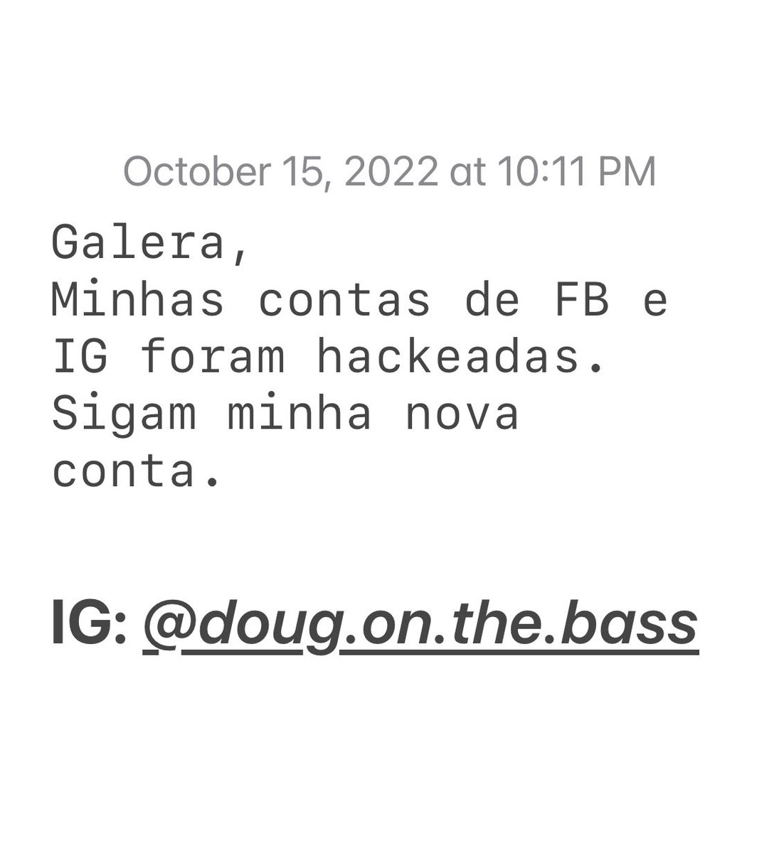dgiorgiani's tweet photo. Follow on IG: 
@ doug.on.the.bass https://t.co/dbscHaebpo