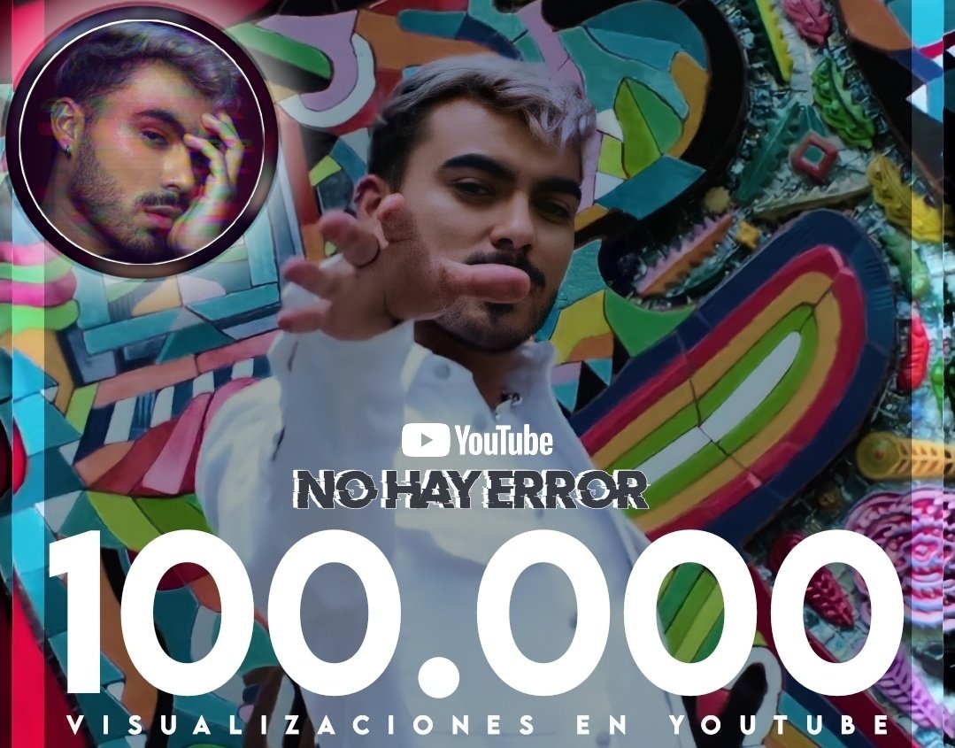 Dennissunshine0's tweet photo. El videoclip #NoHayError de @_DennisArana llega a las 100mil reproducciones en YouTube
๐๐ https://t.co/FrcKrSVhy3
