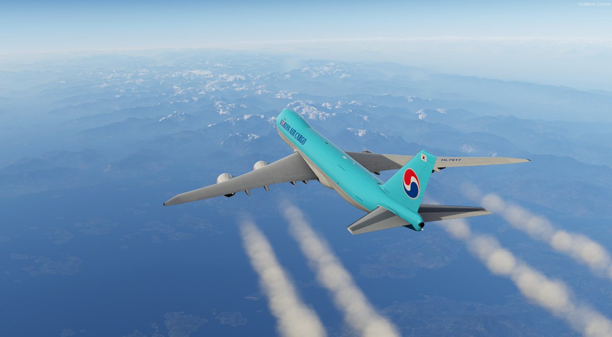 Yankees903__RD's tweet photo. ✈️Korean Air Cargo 256 despues de 6h con 30 minutos nos encontramos en Anchorage un cargo hub con bastantes conexiones✈️ #B747 #QueenOfTheSkies #Prepard https://t.co/yMgrL1RxIE