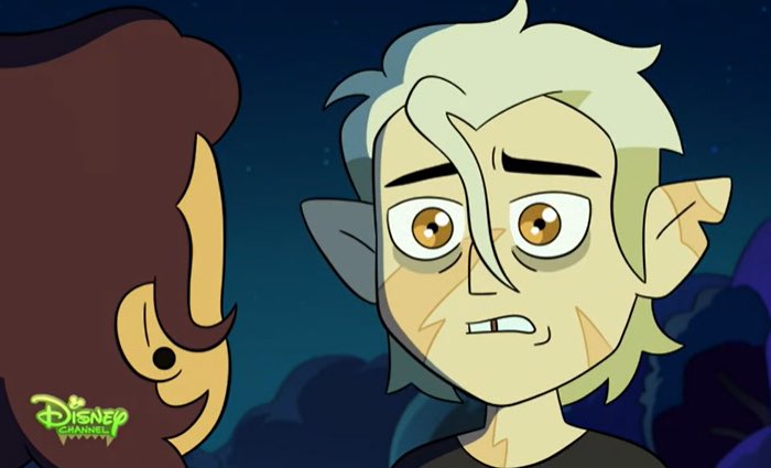 Tanyrl_'s tweet photo. Hunter’s eye color changed?!        "For flapjack" had me sobbing😢 #TheOwlHouse #TOHSPOILERS #ThanksToThem https://t.co/kSLQ1Slr8D