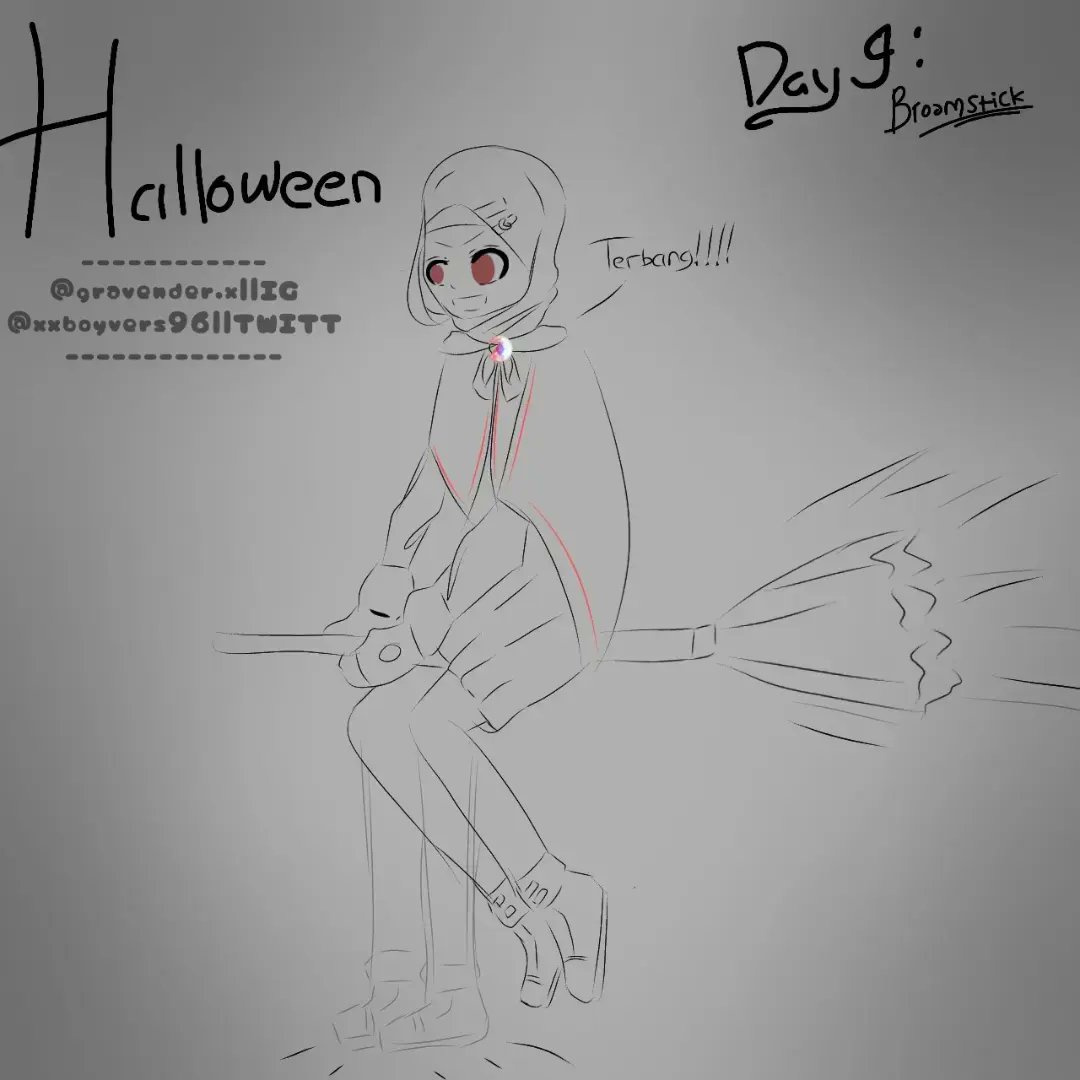 xxboyvers96's tweet photo. Event inktober DianXy [Halloween]
Day 9-10
 Broomstick and pumpkin

#Halloween2022 #Halloween https://t.co/1v2qvB1qhR