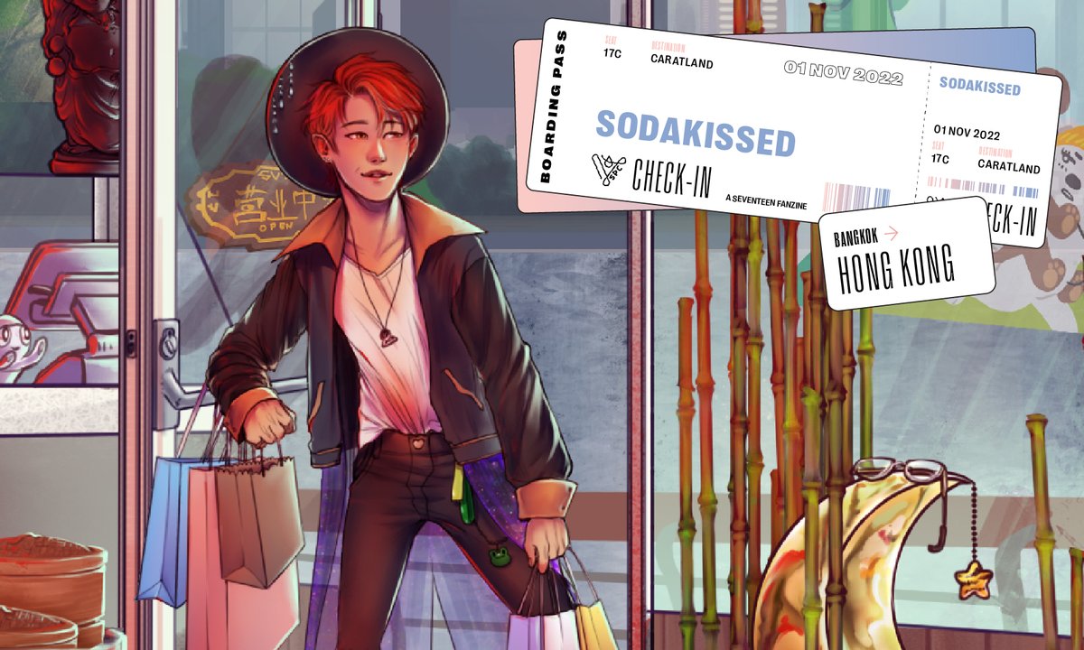SPCarats's tweet photo. 🎫 #SPCcheckin Preview
Pilot 👤 @sodakissed

Destination ✈️ Hong Kong

Passengers 🧳 
LEE SEOK MIN #DK #도겸
KIM MIN GYU #MINGYU #민규
XU MING HAO #THE8 #디에잇

#SEVENTEEN #세븐틴 https://t.co/Mec6yK6bP0
