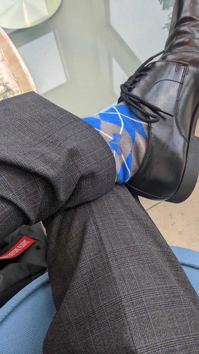 projected_man's tweet image. Wore my ULA socks for a job interview which I&apos;ve yet to hear from🥲