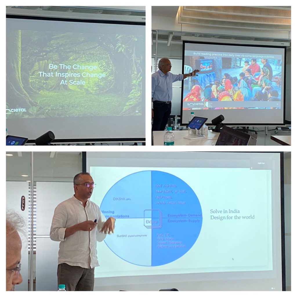 An amazing day with #Bangalore partners of @noradno We support the development of #digitalpublicgoods - open source solutions that can be shared and adapted, and used as a platform for Digital ID, payments, services ao. #India is a leader through #Mosip #Aadhaar + innovators #DPI