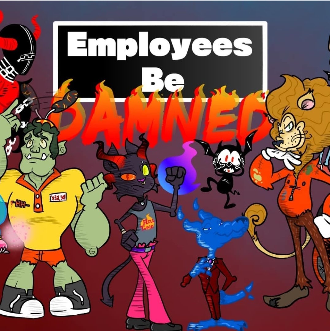 Let's fan cast Employees Be Damned!
Retweet with who you think should play the Imprisoned Employees!

Lucian--
Whitney--
Tamsyn--
De'Rek--

#Fancast #Dnd #TTRPG #Thoughts
