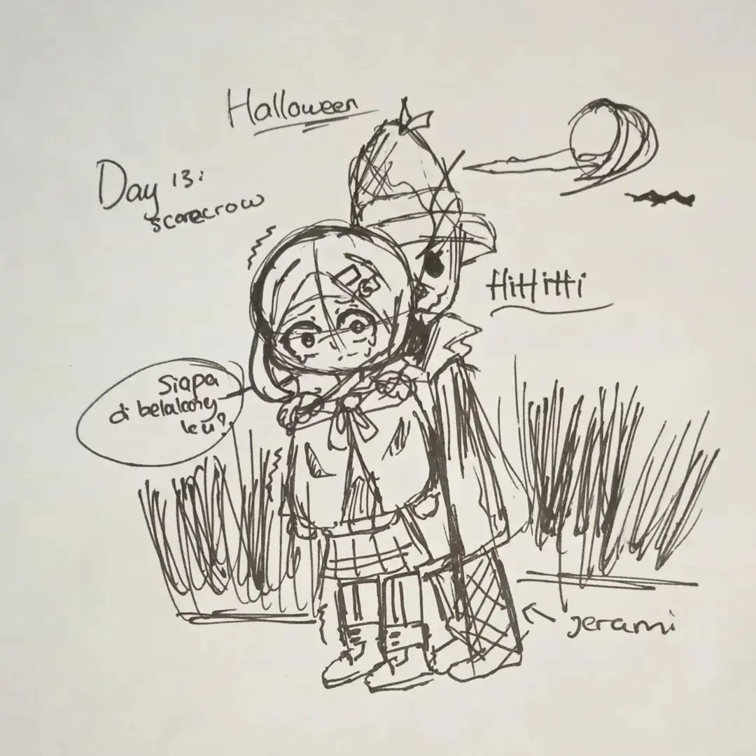 xxboyvers96's tweet photo. Event inktober DianXy [Halloween]
Day 11-13
Witch, Forest, and scarecrow

#Halloween2022 #Halloween https://t.co/GGA5ClC9t0