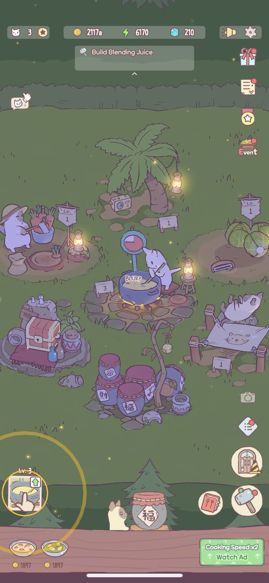moonrisek8e's tweet photo. Yooo I’m back with a new game obsession Cats&amp;Soup 💞✨ https://t.co/Yx1A2DF48G
