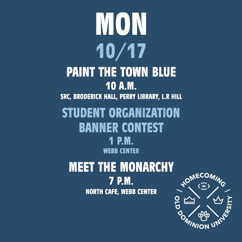 ODU Homecoming 💙🦁👑 tweet media