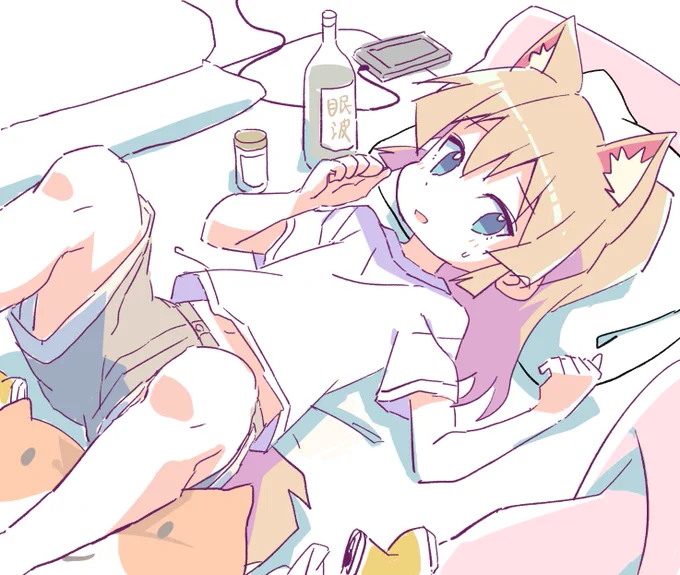 飲酒しながら描いた絵 