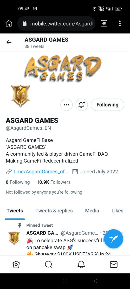 RaflieArif's tweet photo. @AsgardGames_EN 0x90616aa85E9c482a9033cb23a41Ae919f160A4ea https://t.co/HU1hzoIQmP