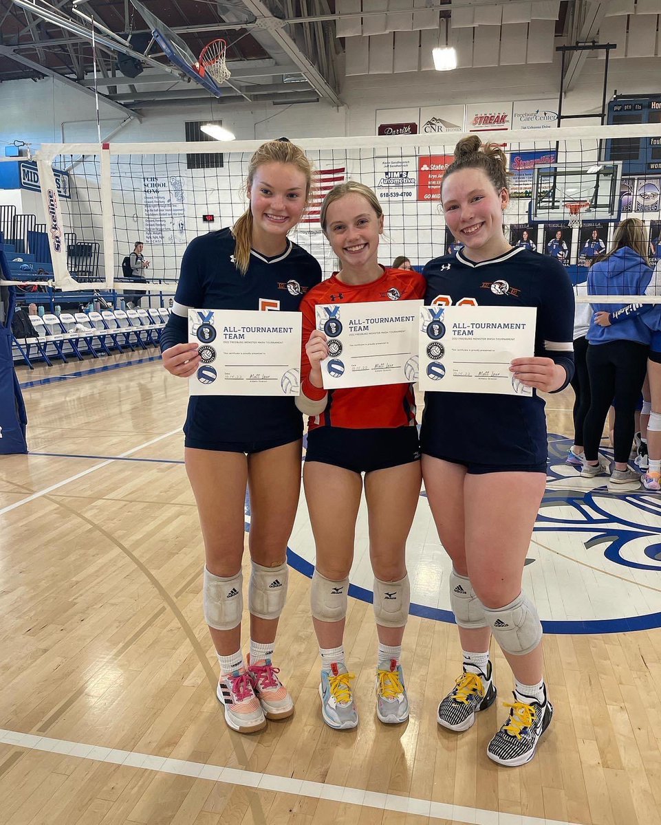 Congrats to Allen, <a href="/LibbyBodine/">Libby Bodine</a> , and <a href="/CayleeFolken/">Caylee Folken</a> for being named to the All-Tournament Team.