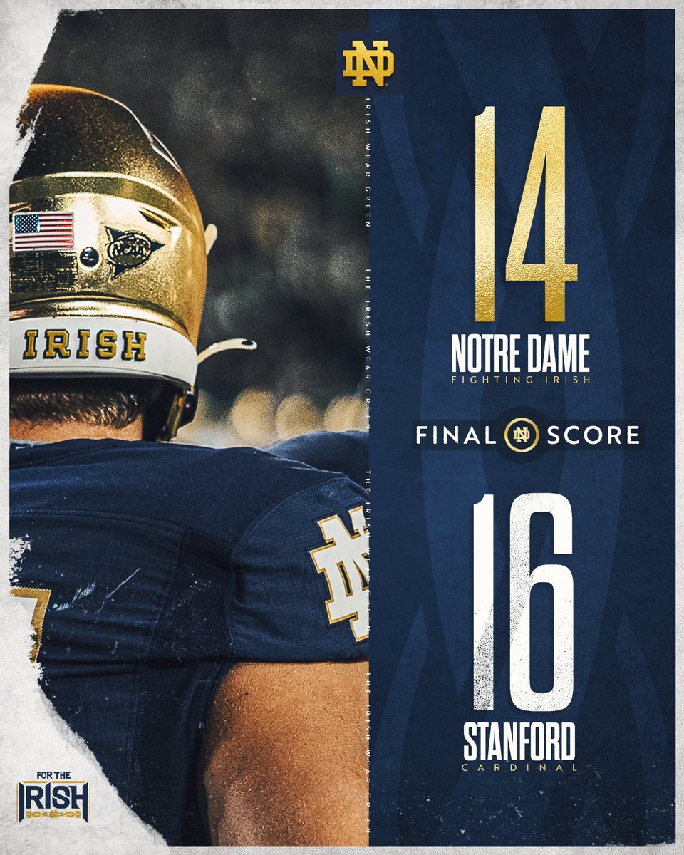 Notre Dame Football tweet media