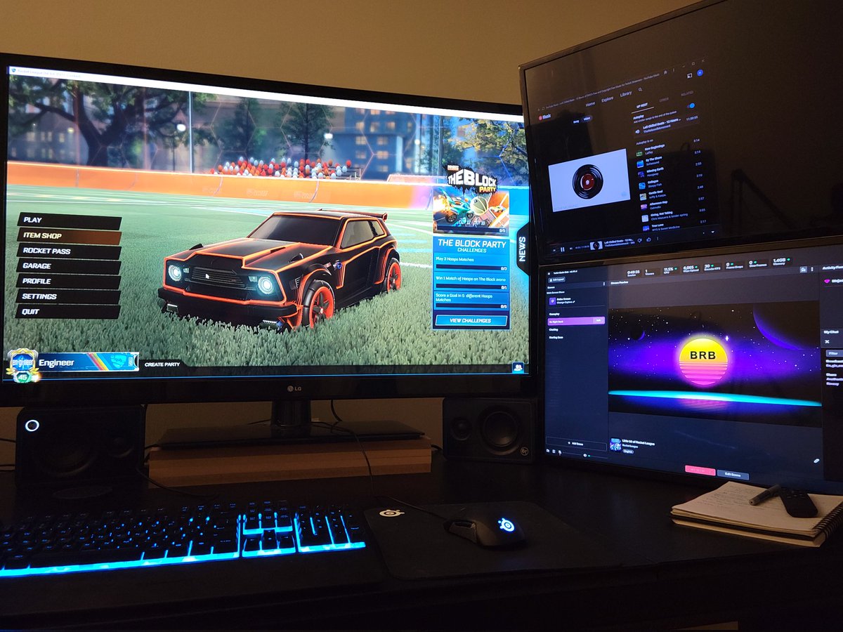 __Engineer__'s tweet photo. Let's give streaming a little go and see how the PC does https://t.co/ZGtNIRpheG