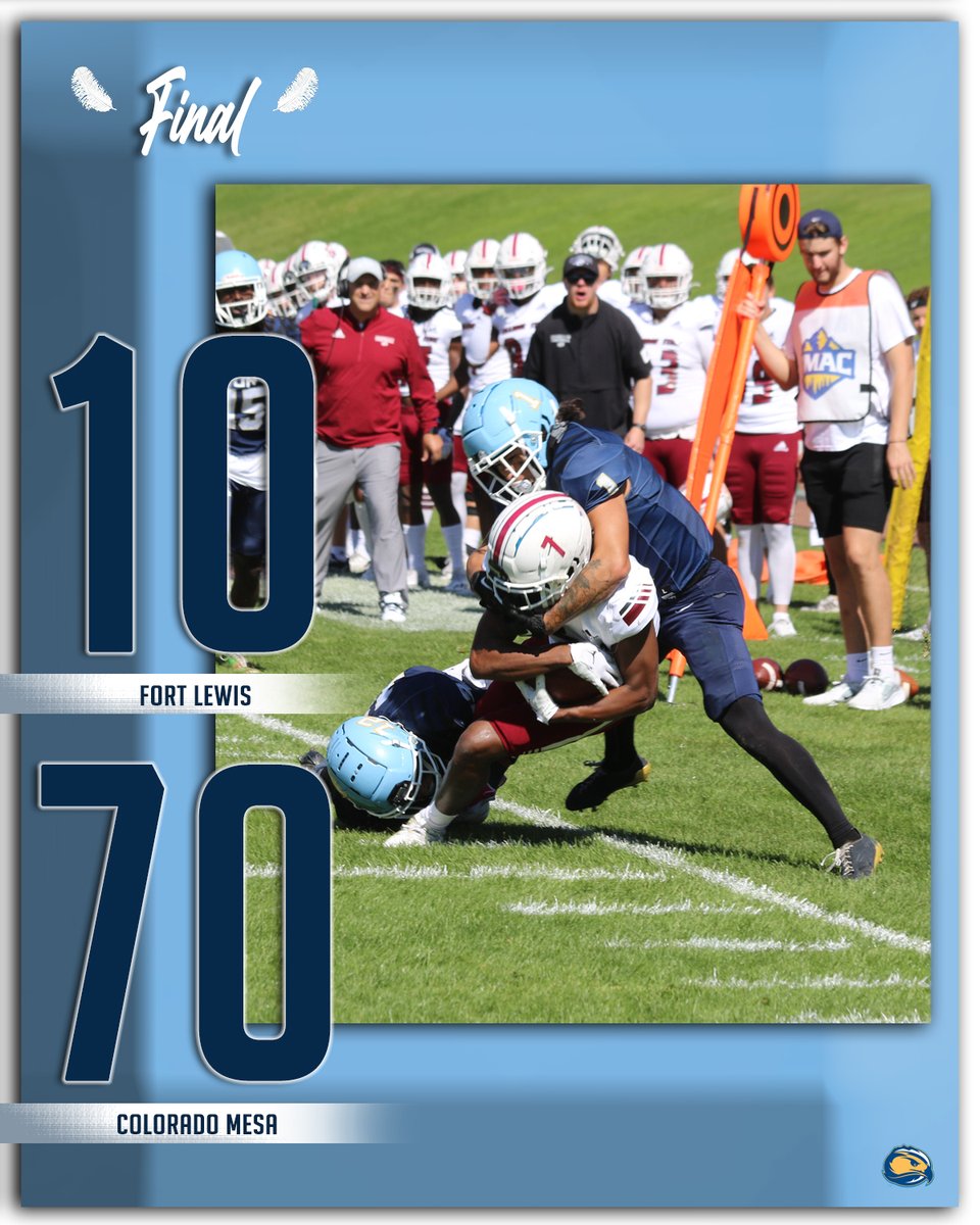 FLCFootball's tweet photo. Final in Grand Junction.
Eyes ahead to Homecoming and the Hardrockers next Saturday!๐ช
#LetsSoar x #Together x #DaLew https://t.co/IDFLDFkXah