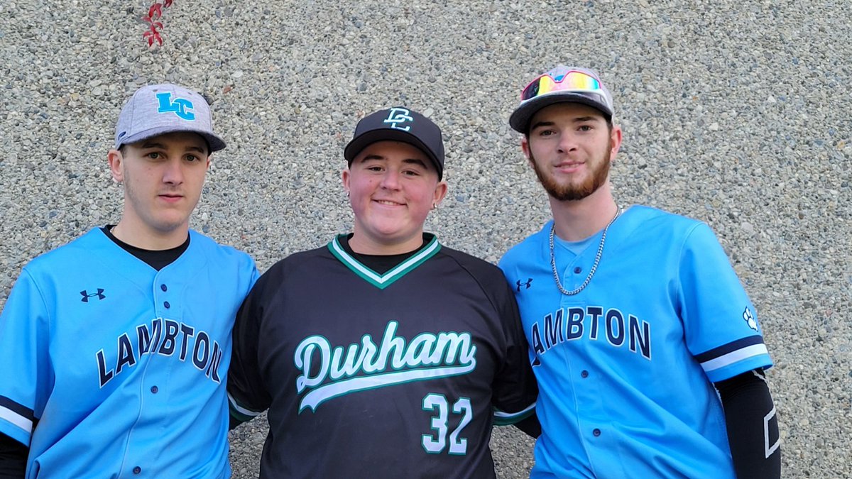 Clarington Renegades (@claringtonfjsl) on Twitter photo The boys were reunited for a twin bill in Oshawa this afternoon. Great to see the lads back together at the diamond. #renegadesfamily #ocaa <a href="/ethan_drover/">Ethan Drover (uncommited)</a> <a href="/AAustinbaseball/">AlexAustin (committed)</a> <a href="/NolanLeighton1/">Nolan Leighton</a> <a href="/LambtonBaseball/">Lambton College Baseball</a> The boys were reunited for a twin bill in Oshawa this afternoon. Great to see the lads back together at the diamond. #renegadesfamily #ocaa <a href="/ethan_drover/">Ethan Drover (uncommited)</a> <a href="/AAustinbaseball/">AlexAustin (committed)</a> <a href="/NolanLeighton1/">Nolan Leighton</a> <a href="/LambtonBaseball/">Lambton College Baseball</a>