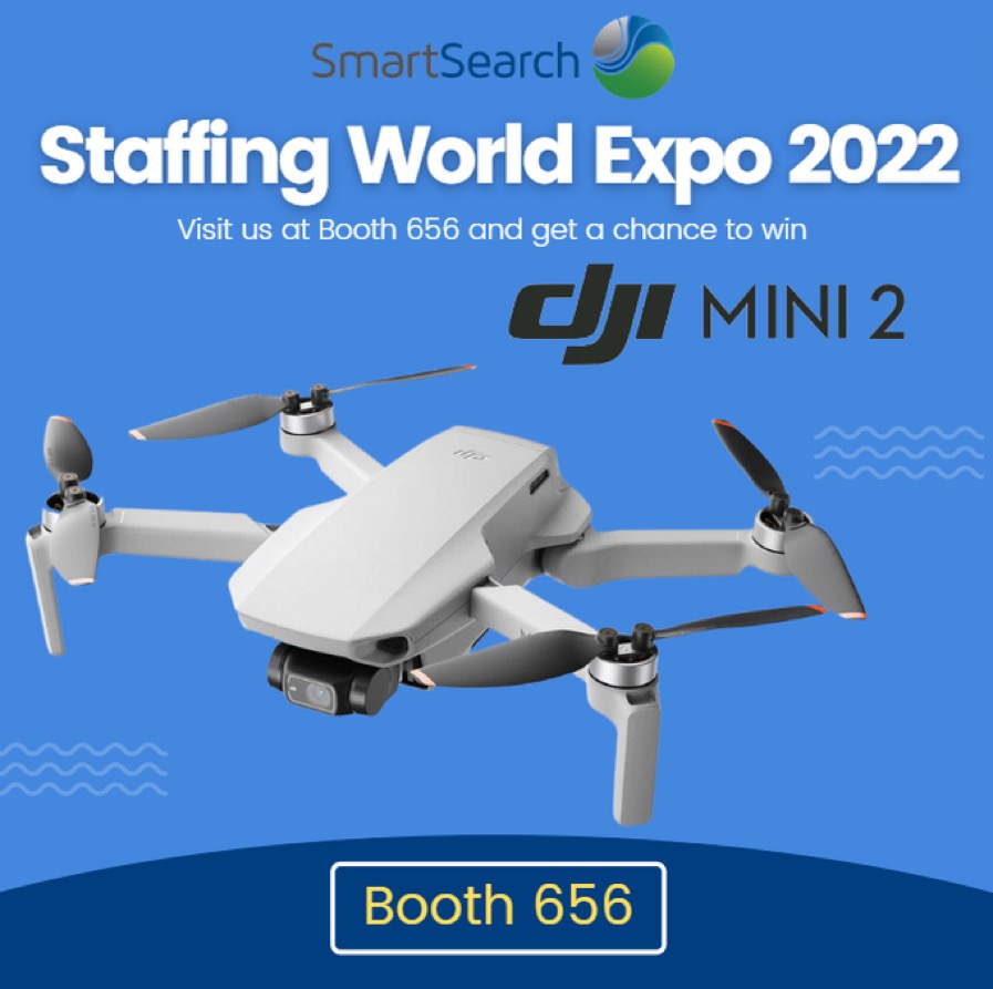 SylvieDahl's tweet photo. Going to #StaffingWorld? Make sure you stop by @SmartSearchATS Booth 656 at the Expo and enter our drawing for this DJI Mini 2 drone!
#StaffingWorld2022 #SmartSearchATS #ApplicantTrackingSoftware
#Staffing https://t.co/t0KugirmGB