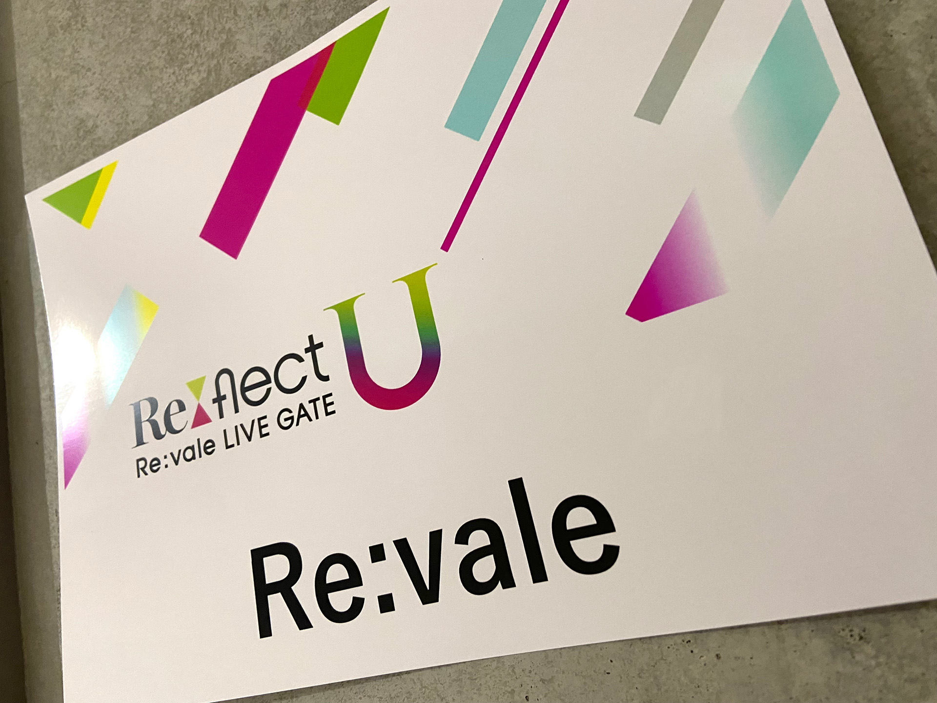 【公式】アイドリッシュセブン「Re:vale LIVE GATE “Re:flect U”」 on Twitter: