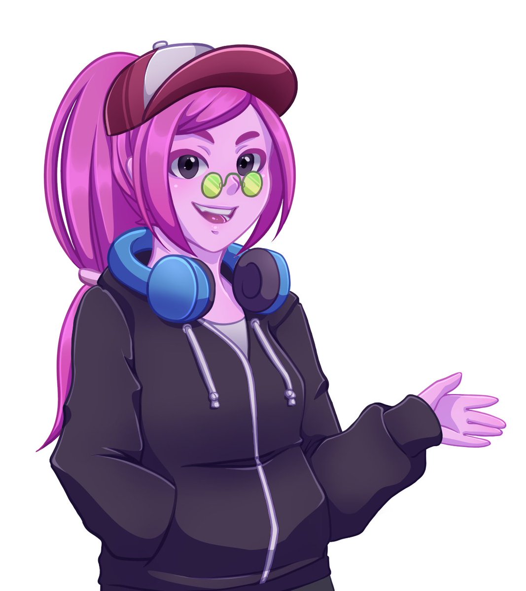 Frisk8081's tweet photo. Se que es algo tarde (y bastante perdón) pero quiero darles las gracias a @Yusagi_Blue (mi mamá vtuber que me entere que tengo) por la comisión y por la ayuda para poder hacer este modelo png con diferente estilo posible muchas gracias enserio. Buenas noches gente.♥️ https://t.co/MtTxPug2PN
