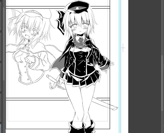 思いつきで作画カロリーを上げていく…… 