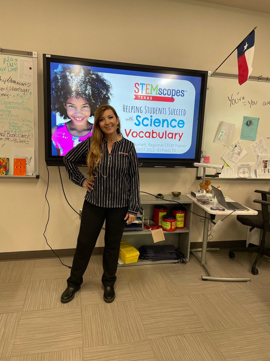 vburnett48's tweet photo. Presenting @STEMscopes Science Sessions today @miniCAST2022 felt like coming home! So many wonderful friends everywhere! #minicastelpaso @amycanales01 @jacquegarcia @KHeydrick @ecesparz https://t.co/PdoKVUZTJh