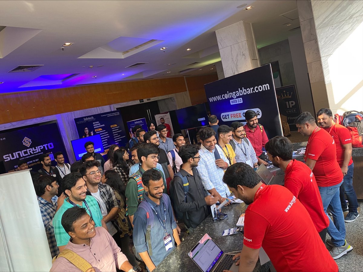 CsharpCorner's tweet photo. #BCrypt22 India Web 3.0 Roadshow! - First session just about to start. Have you reached the #venue? #Registration has started already; hurry up! https://t.co/gQpccrf3QW