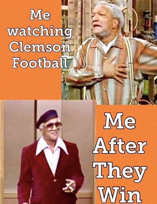 Clemson_Blake_'s tweet photo. That’s right! Go Tigers!!!! https://t.co/kI9t6x7le8