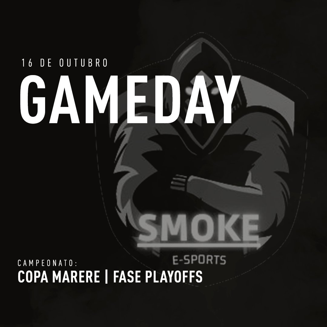SmokeTeamRL's tweet photo. Daqui a pouco, temos a Fase Playoffs da Copa Merere, @marereesports! Torçam para gente que o nosso primeiro título vem!

#goSMOKE #vamoSMOKE https://t.co/1vbKvBmMmc