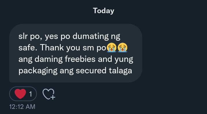 cathiescart's tweet photo. #cathiefeedbacks

sabi ko sa inyo beh, hindi ako greedy sa freebies and bubble wraps. buy my bentables naaaa😩🫶 https://t.co/rw1scDvm3p