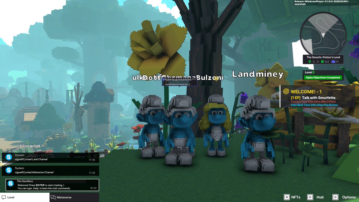 PhyllisErnest's tweet photo. @TheSandboxGame I just participated in The Smurfs Giveaway for a chance to win a Season 3 Alpha Pass! Check out my screenshot below! 👇 https://t.co/mi6abEWduF
