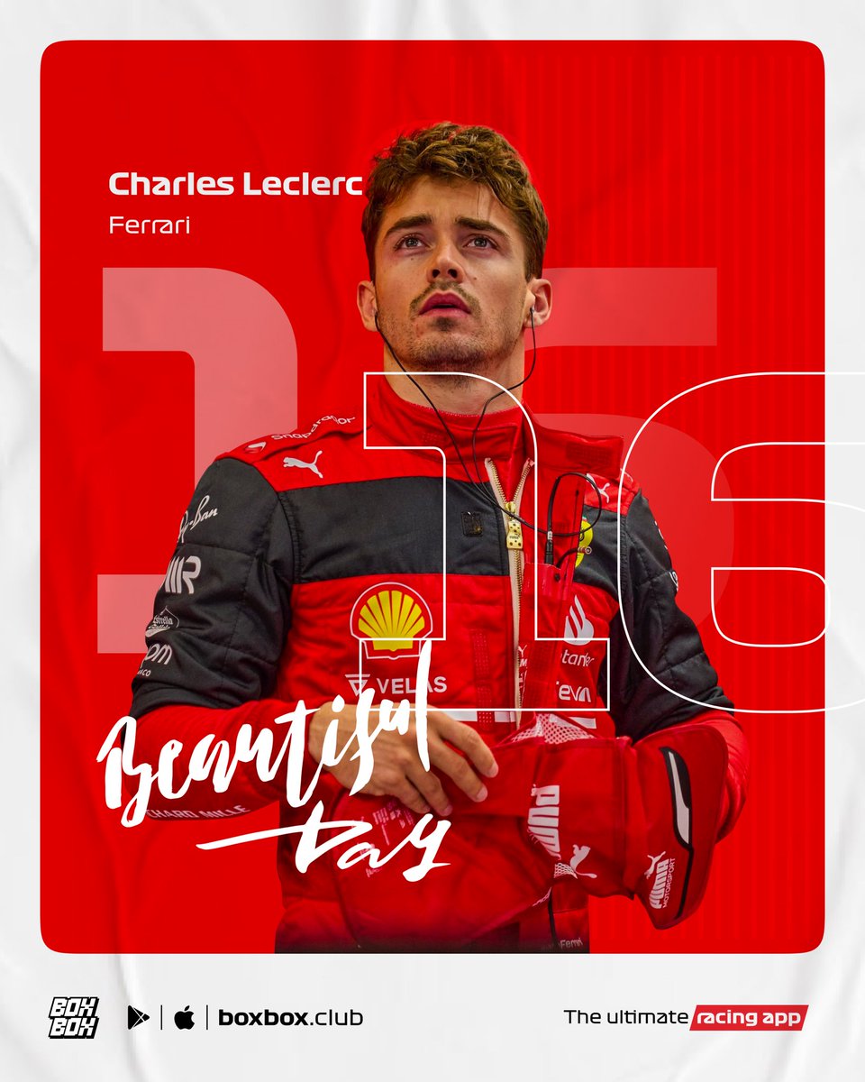 BoxBox_Club's tweet photo. Happy Birthday Charles!!
@Charles_Leclerc @ScuderiaFerrari
#BoxBox #TheUltimateFormula1Widget #TheUltimateRacingApp #boxboxclub #charlesleclerc #ferraristrategy #cl16 #leclerc https://t.co/60Djw8dRNc