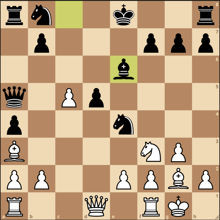From an OTB training game today. Black's trying to hang on to a pawn (though his position is already pretty dicey). What would you play as White and why? #chesspunks
