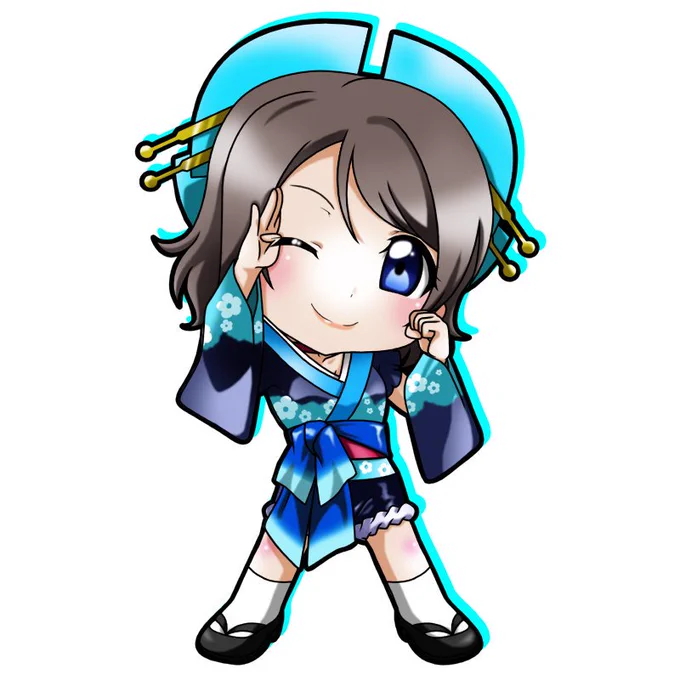 #あなたのみず色の作品を見せてください#渡辺曜 