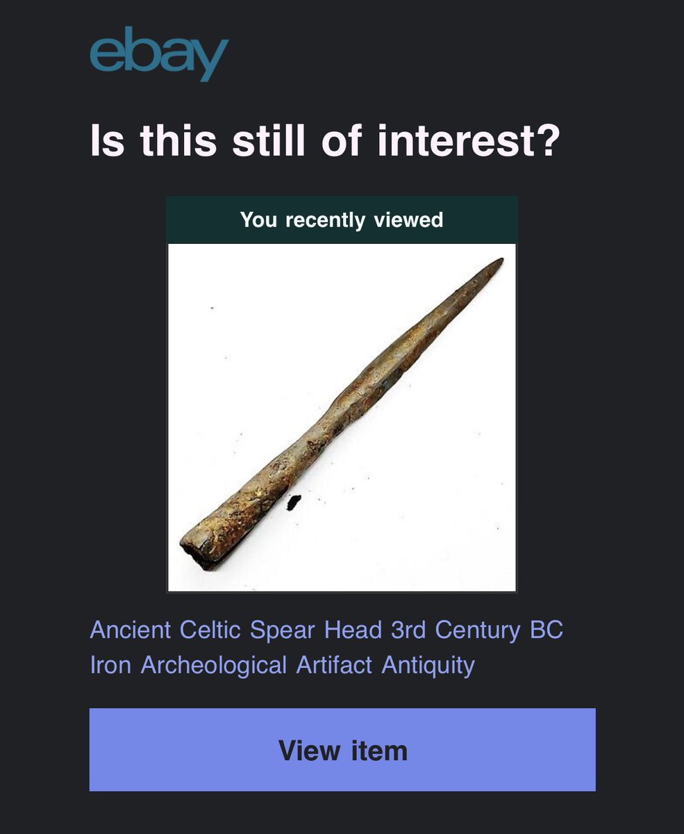 One of the most on-brand emails I’ve ever received.