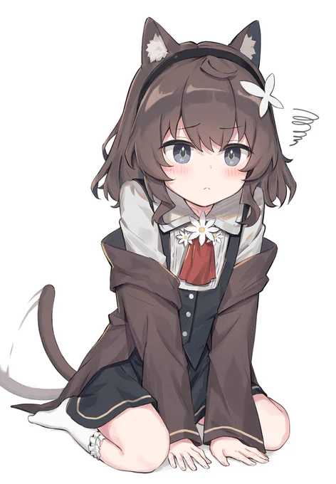 かまってほしい猫 