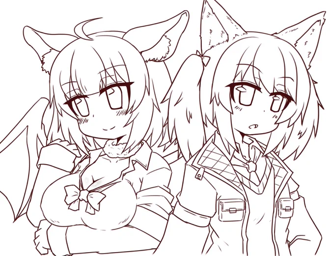 練習も兼ねた落書き色々。 