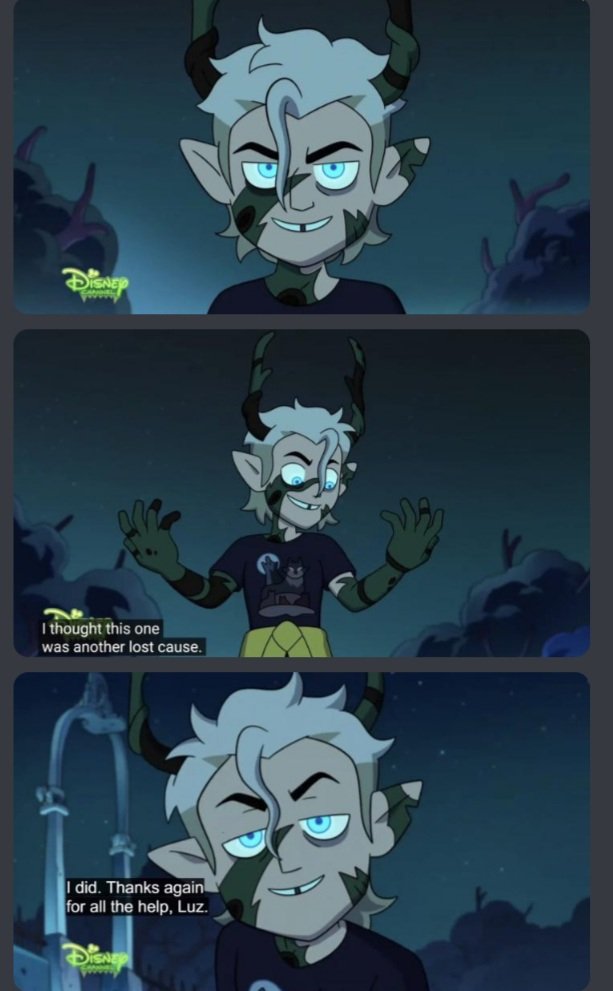 Darkcrowprince1's tweet image. #TheOwlHouse #helos #darkhunter
Helos is so hot! Is that weird. But it's so true! Still poor hunter!