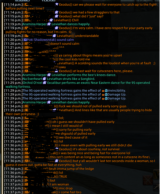 Geeky_Misfits's tweet photo. Another reason to not be on the #PrimalDataCenter #ffxiv https://t.co/6HxD3pfrgd