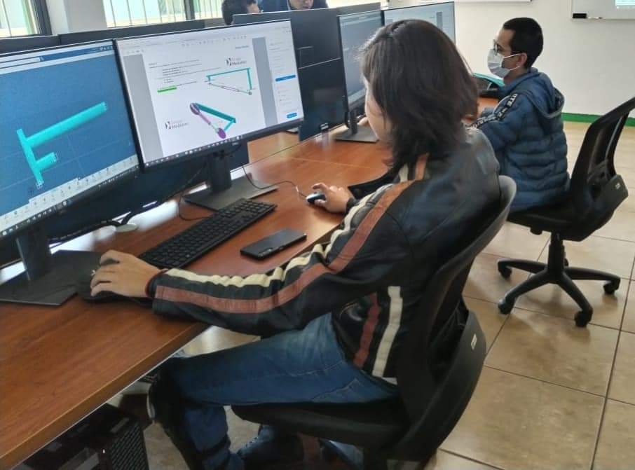 TecNM_ITTLA's tweet photo. curso de "fundamentos de diseño mecánico en Catia-3Dexperience" @CiiaMexico #ITTLA , se encuentra en su segunda semana de impartición integrada por alumnos de mecánica, mecatrónica e industrial que buscan fortalecer sus habilidades y competencias para integrarse a la industria. https://t.co/PbqnK6bBnY