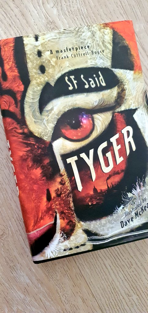 It's finally here! Perfect timing, right before the midterm break. As my daughter,who is a big fan of <a href="/whatSFSaid/">SF Said</a>, was taking it out of the courrier box she sniffed it and shouted: "his books not only taste different they also smell differently. Its euphoric full of fabulousness"