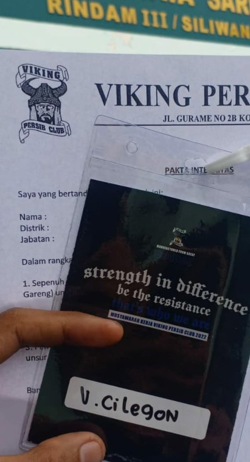 Semua Distrik tertuju pada acara ini. Beberapa km dilalui untuk sebuah perubahan yang lebih baik. Strength in difference be the resistance 🍻💙