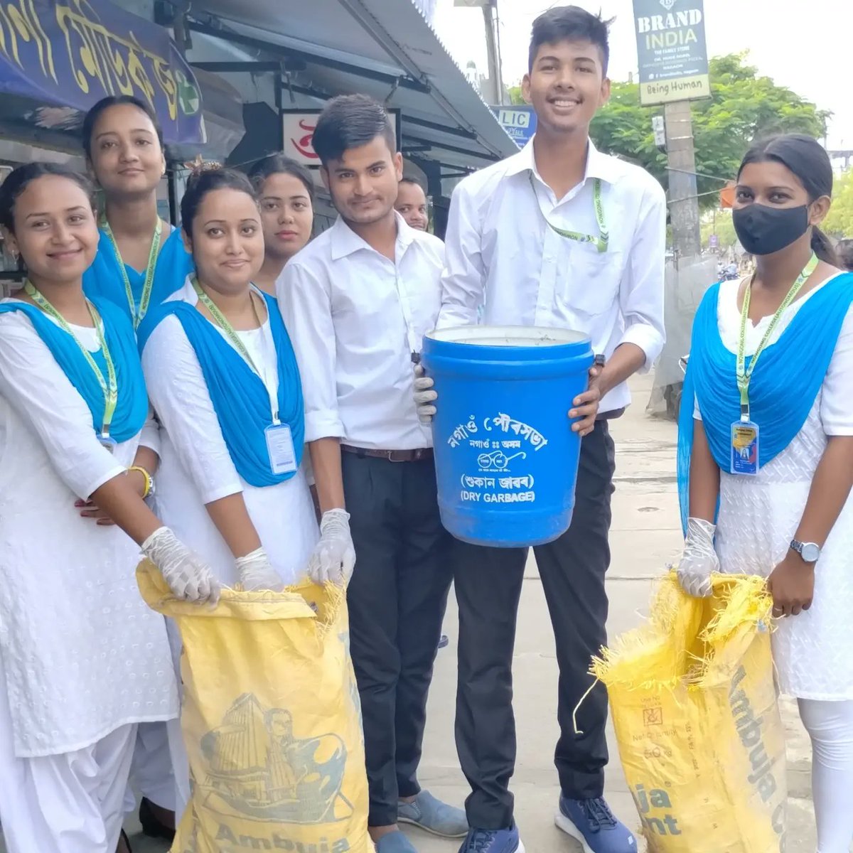 NSSNCA1's tweet photo. Cleanliness drive by the volunteers of NSS UNIT, Nowgong college(A) as a part of #CleanIndia2 .Near about 65 kg of plastics and trash has been collected.#CleanIndiaCampaign2022 #cleaningservice #nss @PMOIndia @nss_rdguwahati @_NSSIndia @DIPAKKU93471047 https://t.co/myWJpUoJir