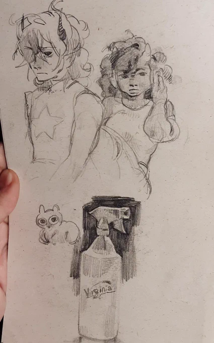 Sketchbook pages :] 