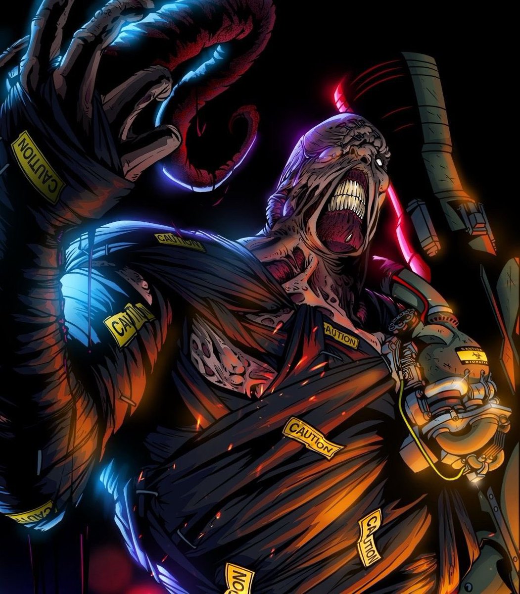 Nemesis4MVS's tweet image. S.T.A.R.S!!!!! *Translation* I AM NEMESIS!!!!! The Ultimate Bioweapon designed by the Umbrella Cooperation with the sole purpose to Hunt and Kill all remaining members of S.T.A.R.S and I have come in search of them in this “Multiversus”. IM COMING FOR YOU S.T.A.R.S!!!!!!!!!!