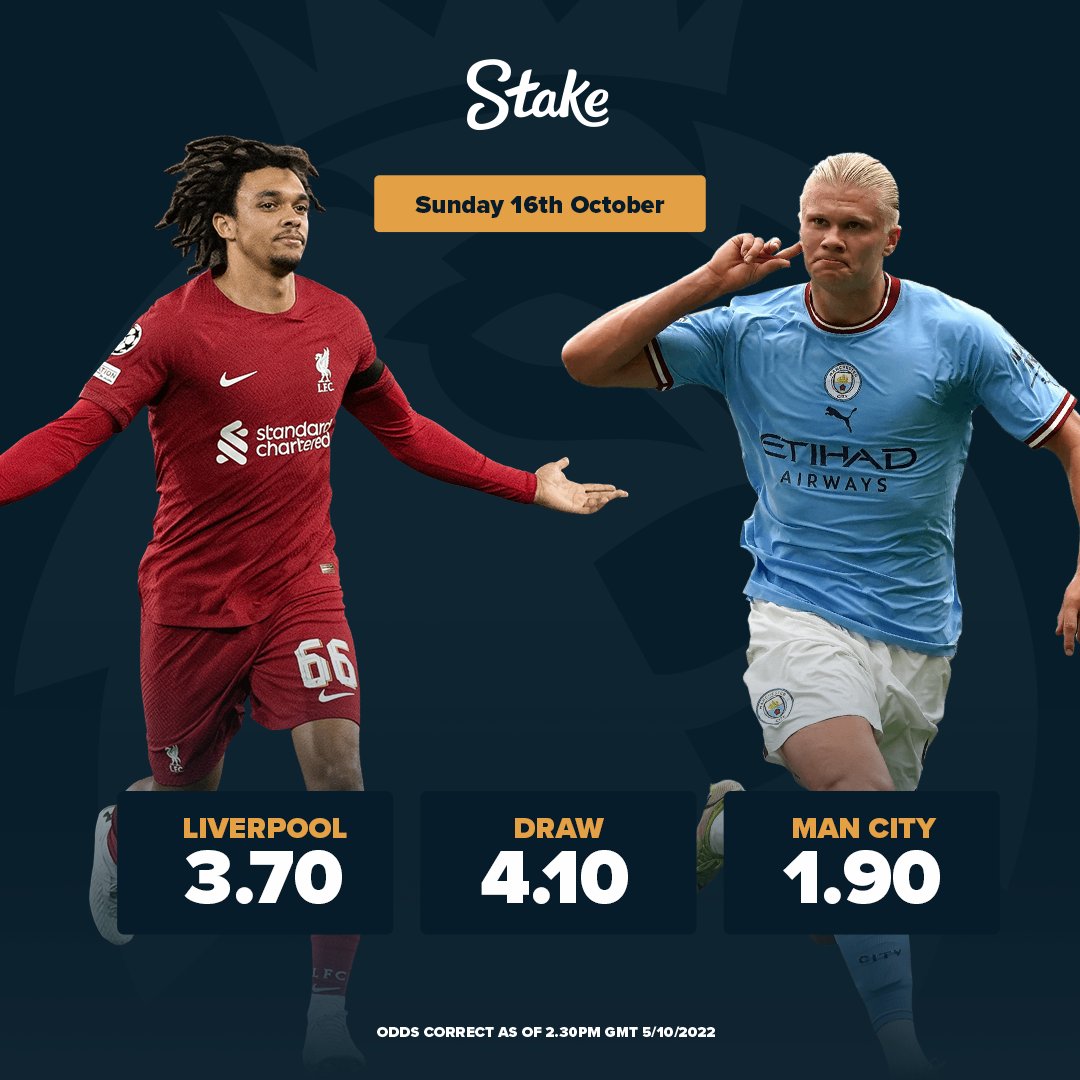 Who do you think will win between #LiverpoolFC &amp; #ManCity 🧐

Tell us your prediction in the comments below and we will pick one winner to receive $250 in Stake Credit 🤑

Retweet for an extra chance 🤫