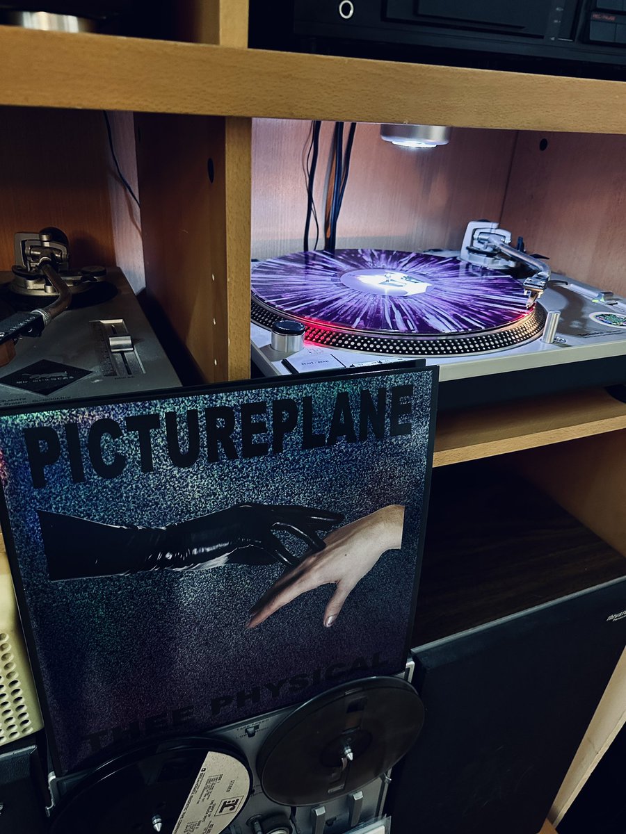 VanillaScott's tweet photo. Really glad I didn’t fuck up and let this get past me. Incredible release with an amazing photo book. Nice one @pictureplane &amp; @100pelectronica!! #pictureplane #theephysical #vinyl #grape https://t.co/SUfMAKwgK1