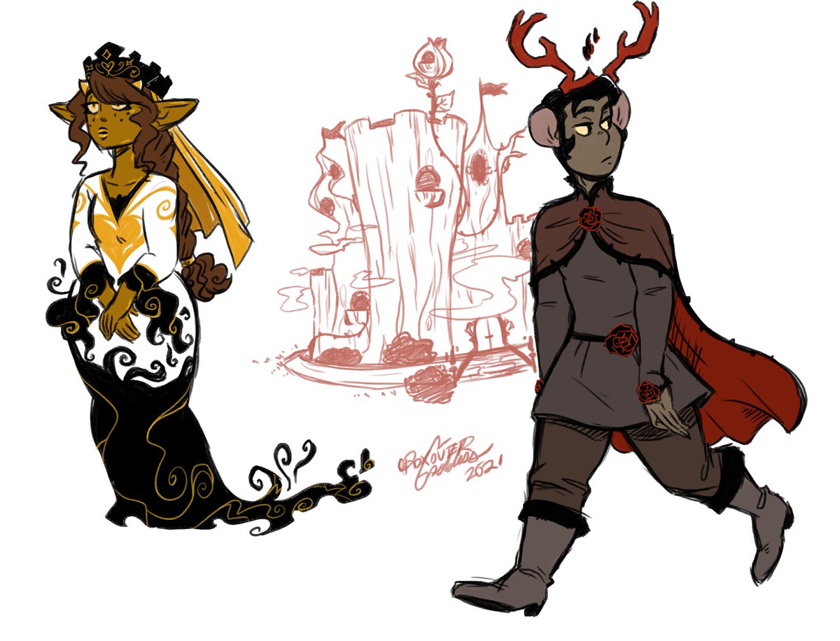 So it's + $25 per each extra character!

Dm me if interested! 
Here are a few examples 💛 