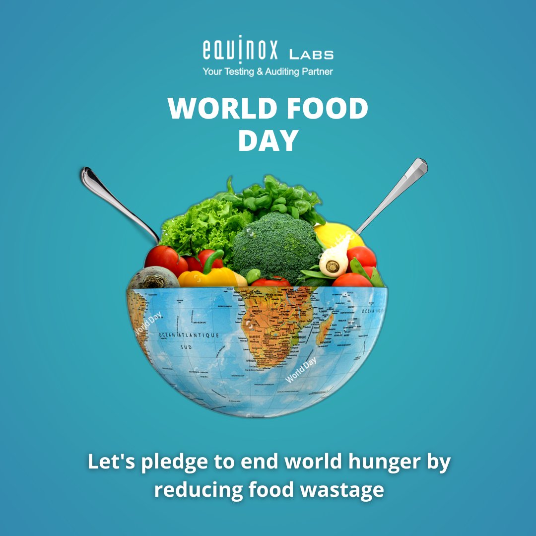 Equinox_Labs's tweet photo. The world loses 9 million people every year due to hunger and hunger-related diseases. Do your bit to reach the Zero World Hunger Target.
#EquinoxLabs #WorldFoodDay #Hunger #World #CommitmentToSafety #EradicateHunger #ZeroWorldHunger #FoodSafety #FoodSecurity #FoodWastage https://t.co/xmWQJADsfT