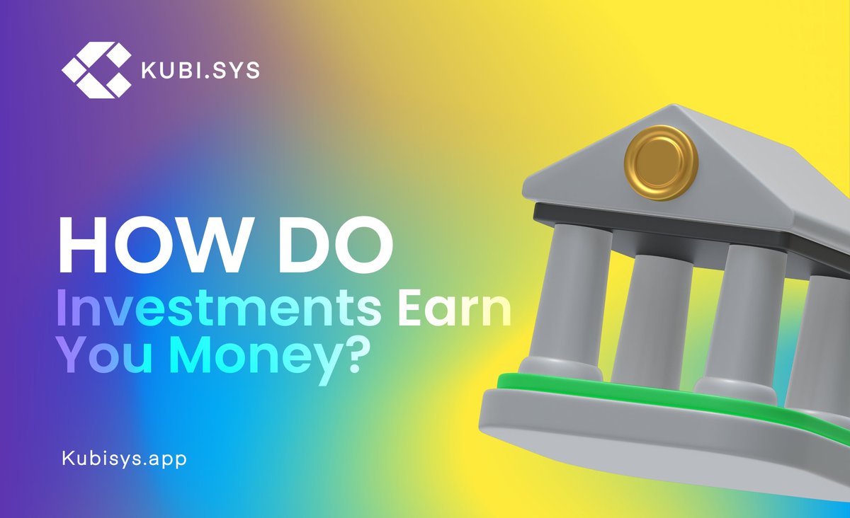 Kubi_Blockchain's tweet photo. How do investments earn you money?
Investors invest and buy shares in a company in the hopes of making a profit in the future by either growing their assets or earning an income.

#kubisys #kubiblockchain https://t.co/YadmKQ8YvG
