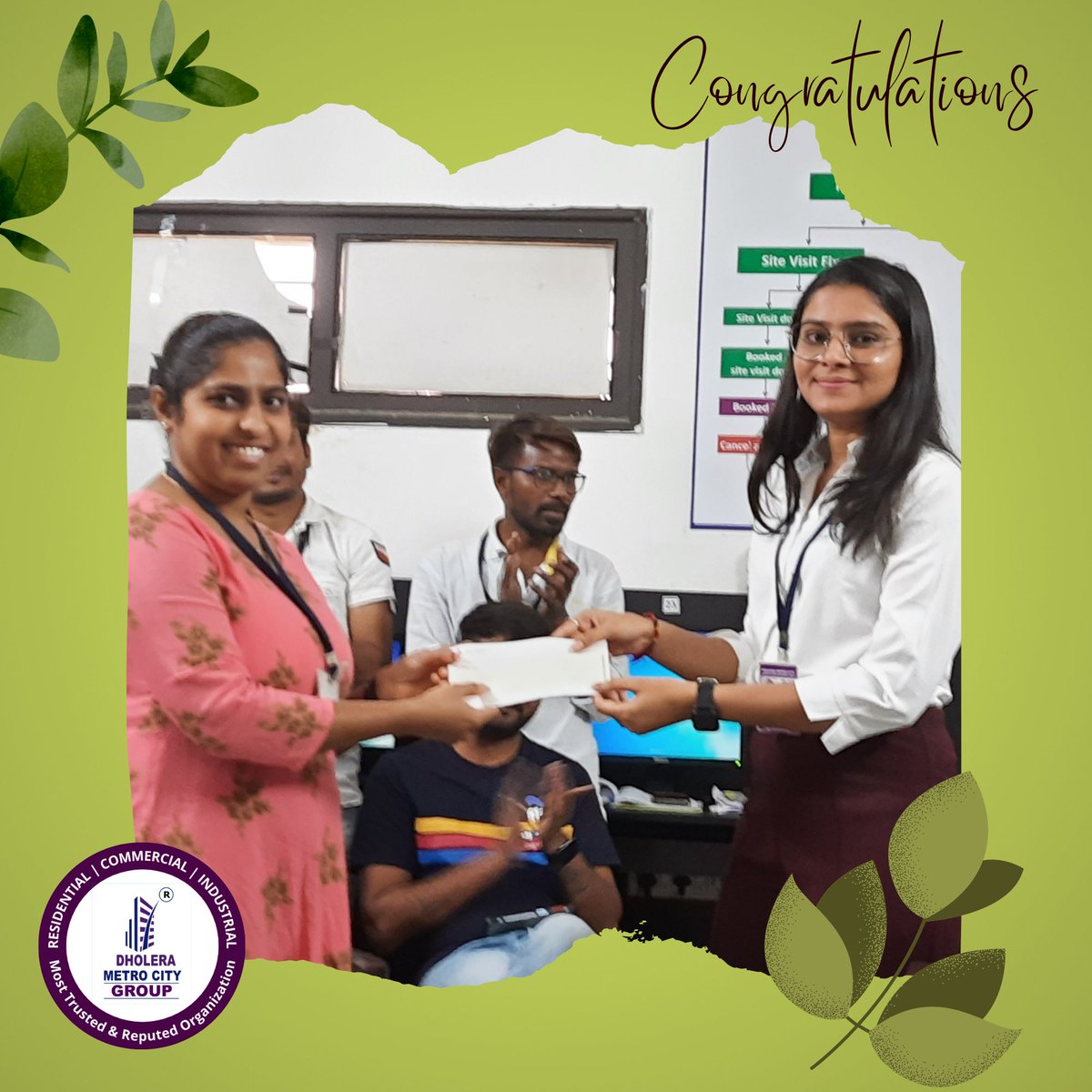 DholeraMetro's tweet image. Congratulations to all the achievers 🏆
Dholera Metro City Group!!
#Congratulations #congratulationschallenge